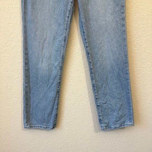 J. CREW Classic Straight Jeans Blue Denim High Rise Stretch Y2K Work - Picture 5 of 15